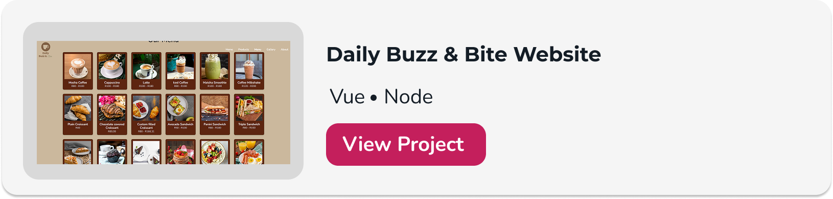 Card component preview